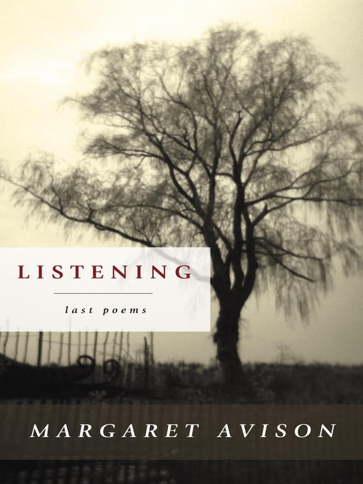 Title details for Listening by Margaret Avison - Available